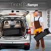 8 in Lift Solid Steel Car Ramp 8000 LBS Capacity, 2000 LBS Per Ramps, Heavy Duty Truck Ramps for Car Repair or Vehicle Maintenance, 2 Pack Car Ramps - 4 of 4