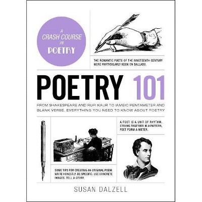 Poetry 101 - (Adams 101) by  Susan Dalzell (Hardcover)