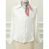 INSPIRE CHIC Women's Polka Dot Square Neckerchief Headband 27.56*27.56 inches(L*W) - 2 of 4