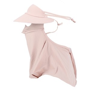 Unique Bargains Full Face Mask Brim Design Adjustable 13.78" - 1 of 4