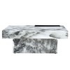 NicBex Modern 31.4" Square Coffee Table with Metal Storage Organizer for Living Room and Office - 3 of 4