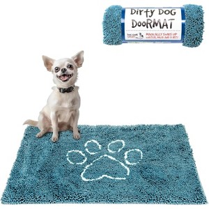 Dog Gone Smart Dirty Dog Doormat - Fast Drying Rug for Clean Floors - Super Absorbent Mat for Muddy Paws - 1 of 4