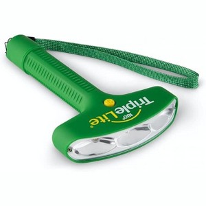 Triple Lite Master T Flashlight – Super Bright 180° Wide Beam, Water & Drop Resistant, Includes 3 AA Batteries - 1 of 4