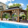 Erommy Hardtop Gazebo Aluminum Frame Gazebo - 3 of 3