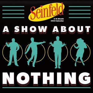 Trends International 2025 Seinfeld Wall Calendar: Monthly 12x12" Paper, Multicolored, All Ages, Saddle Stitch Binding - 1 of 4