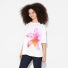 Women's Oversized Short Sleeve Graphic T-Shirt - Wild Fable™ - 2 of 4