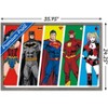 Trends International DC Comics - Rainbow Lines Framed Wall Poster Prints - 3 of 4