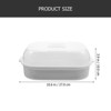 Itopfox Microwave Steamer for Cooking Vegetables, Plastic Steamer with Lid for Veggies, Seafood, Healthy Meals (Random Color) - 3 of 4