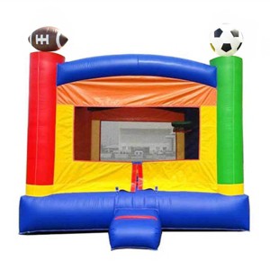 Pogo Bounce House Crossover Kids Inflatable Bounce House with Blower - 1 of 4