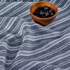 Solino Home Striped Linen Table Throw | Chelsea Stripe - 2 of 4