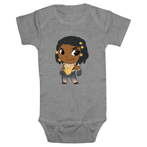 Infant's DC Super Friends Chibi Naomi McDuffie Bodysuit - image 1 of 3