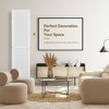LOVMOR 5.6Ft Pegboard Display Wooden Room Divider Folding Privacy Screen - 4 of 4