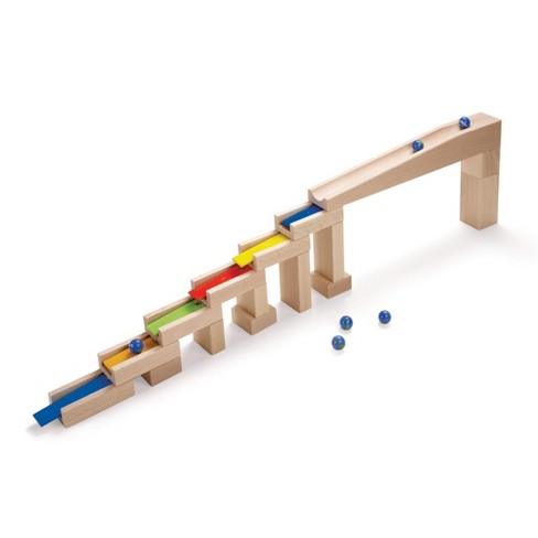 Wooden deals marble run