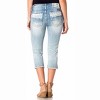 Women's Lace Me Up Capris - Miss Me - 2 of 4