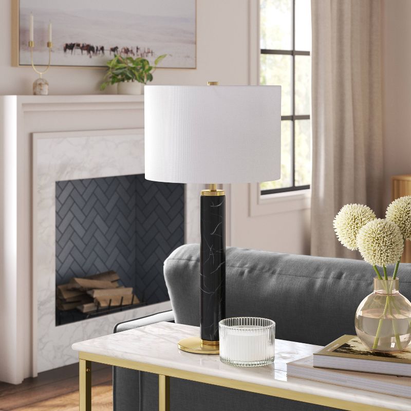 Faux Marble Stick Table Lamp - Threshold™, 4 of 9