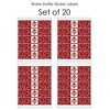 Big Dot of Happiness Western Hoedown - Wild West Cowboy Party Water Bottle Sticker Labels - Set of 20 - 3 of 4