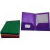 FOLDER SCHOOL SMART TWO-POCKET HEAVYWEIGHT POLY - 3 of 4