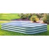 Vego Garden 9-in-1 Modular Rectangular Metal Outdoor Raised Garden Bed Olive Green 42"x78"x11" - 2 of 4