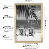 Americanflat Picture Frame with shatter-resistant glass - Wall Mounted Horizontal and Vertical Formats - 2 of 4