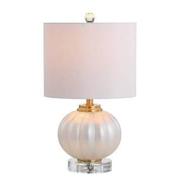 17.5" Glass/Crystal Pearl Table Lamp (Includes Energy Efficient Light Bulb) - JONATHAN Y