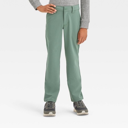 Dickies Boys' Flat Front Husky Pant - Hunter Green - New Star