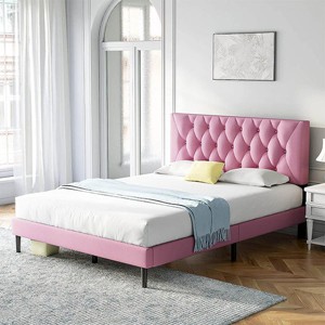 Hub Styler Platform Bed With Adjustable Headboard - 1 of 4