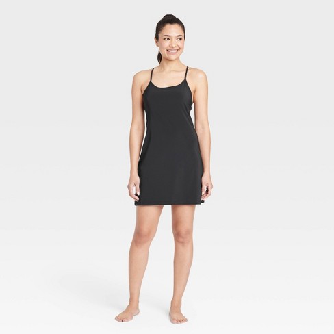 Women's Flex Strappy Exercise Dress - All In Motion™ Black S : Target