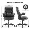 Sweetcrispy Executive Chair with Headrest - image 4 of 4