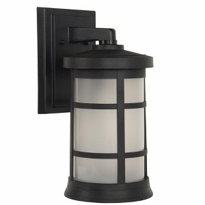 Craftmade Lighting Composite Lanterns 1 - Light Wall Light in  Textured Black - 1 of 1