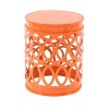 Set of 3 Coastal Metal Accent Tables Black - Olivia & May: No Assembly, Indoor/Outdoor Use - 3 of 4
