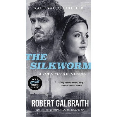 Silkworm - (Cormoran Strike Novel) Large Print by  Robert Galbraith (Hardcover)