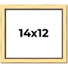 PosterPalooza | Simple Gold Picture Frame - UV Acrylic, Backing Board, Hanging Hardware Included - 2 of 4