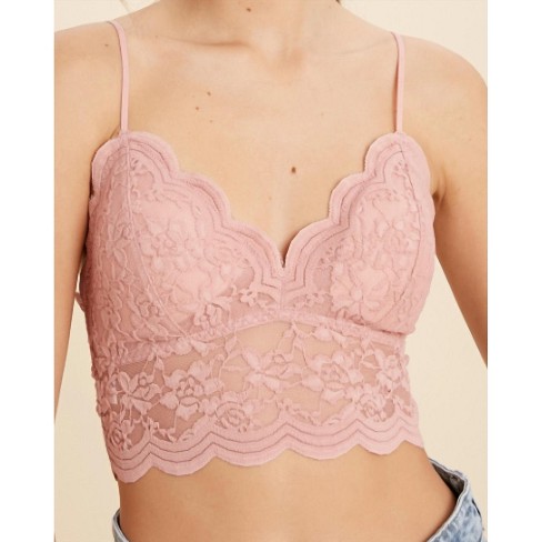 Women's Lovely Scalloped Lace Bralette - WISHLIST - image 1 of 2