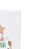 C&F Home Holiday "We Whish You a Delicious Christmas" Cookie Baking Themed Cotton Flour Sack Kitchen Dish Towel  27L x 18W in. - 3 of 4