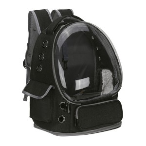 Unique Bargains Pet Portable Travel Backpack for Small Dog with Transparent Cover - 1 of 4