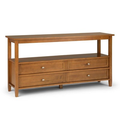 wide console table