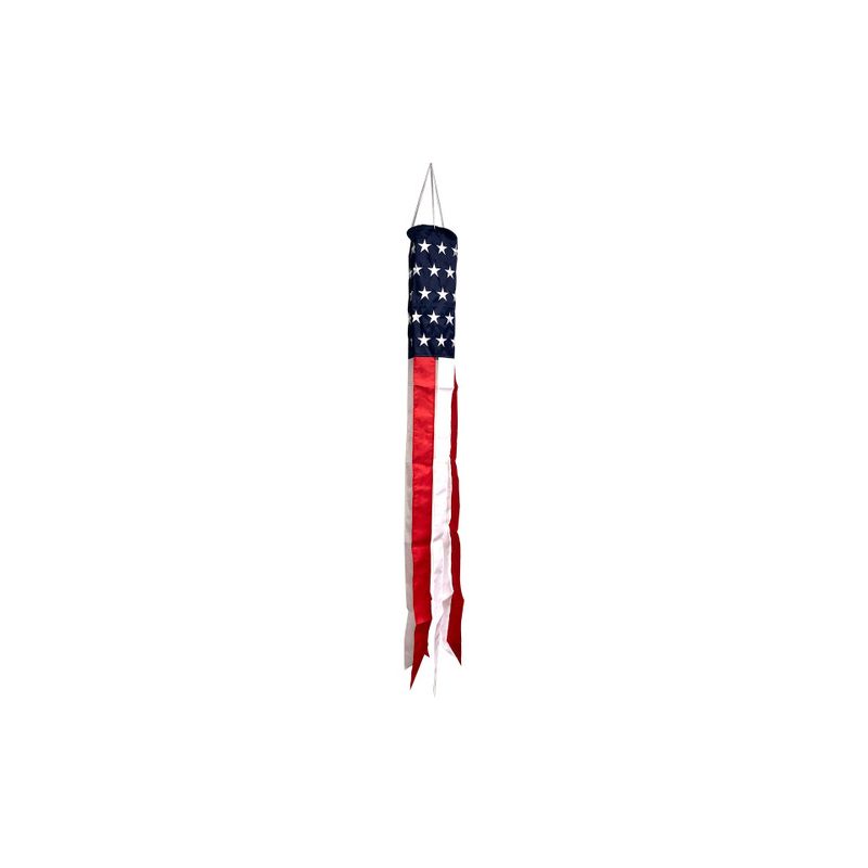 Briarwood Lane Everyday 4th of July  USA Embroidered Windsock Wind Twister x, 2 of 3