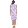 Casual Nights Women's Super Soft Yummy Nightshirt, Short Sleeve Nightgown, Night Dress with Fun Prints & Patterns - 4 of 4