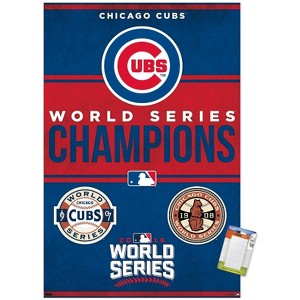 Trends International MLB Chicago Cubs - Champions 23 Unframed Wall Poster Prints - 1 of 4
