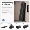 Lyngins Folding Storage Ottoman Bench, 660Lbs Capacity Ottoman with Storage, PVC Leather Foot Stool, Multi-Functional Entryway Bench & Bed Bench - 4 of 4