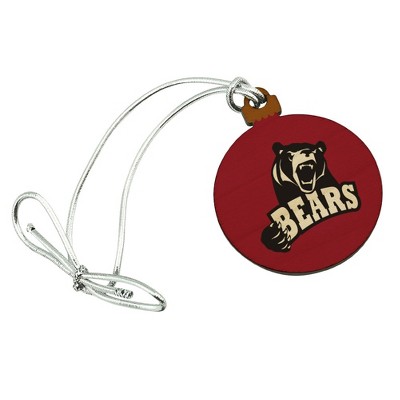 Lenoir-Rhyne University Primary Logo Mini Small Tiny Wood Christmas Tree Holiday Ornament