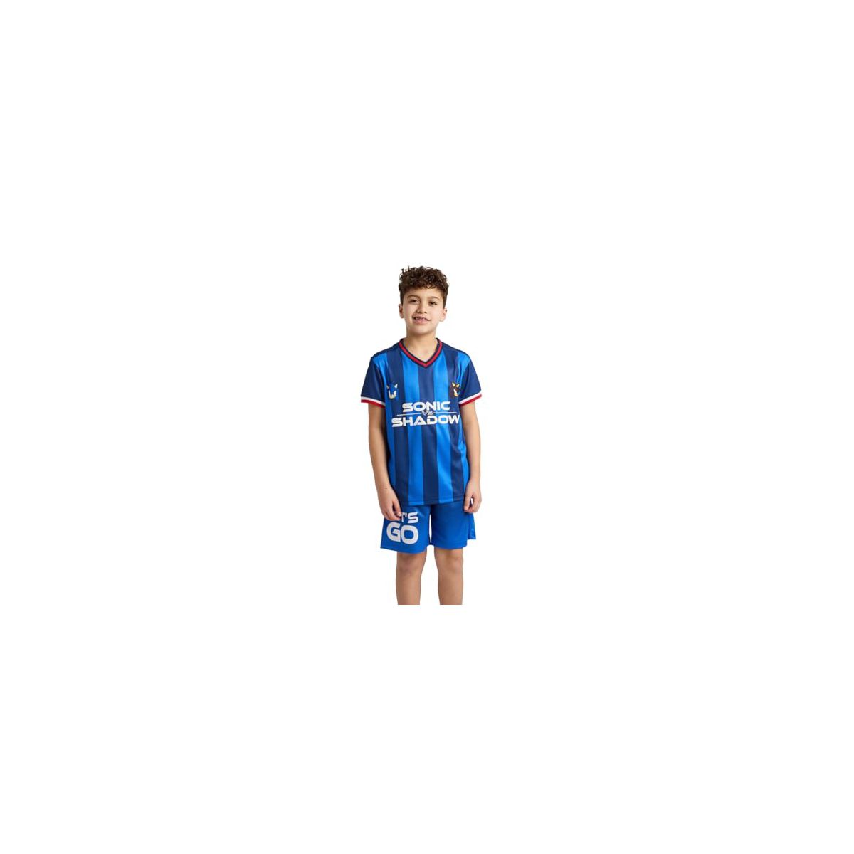 Sonic The Hedgehog Sonic & Shadow Boy's 2-Pack Soccer Jersey & Shorts Combo Set - thumbnail 6