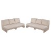 Christopher Knight Home Ryneth 69'' Mid-Century Modern Outdoor Acacia Wood 3-Seater Sofa with Thick Cushion - 2 of 4