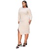 L I V D Women's Bianca Open Back Slit Dress - 2 of 3