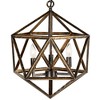 CWI Lighting Amazon 3 Light Up Pendant With Antique forged copper Finish - 2 of 4