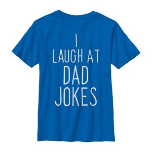 Boy's Lost Gods Father's Day Laugh At Dad Jokes T-Shirt - 1 of 4