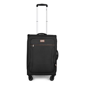 New York XPress XJ-1907-20in-Expandable 20% Luggage-Suitcases with Wheels Hardshell-Softside Luggage-w/TSA LOCK w/Spinner Wheel. - 1 of 4