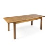 GDFStudio William Outdoor 67.75" Acacia Wood Expandable Dining Table, Teak - 2 of 4