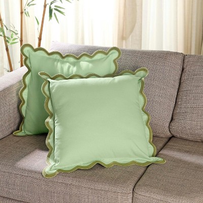 Folkulture Cushion Cover Scallop