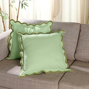 Folkulture Cushion Cover Scallop - 1 of 4